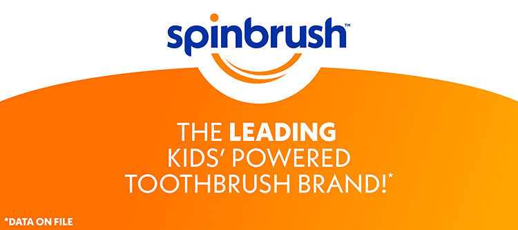 Spinbrush gabbys dollhouse kids toothbrush