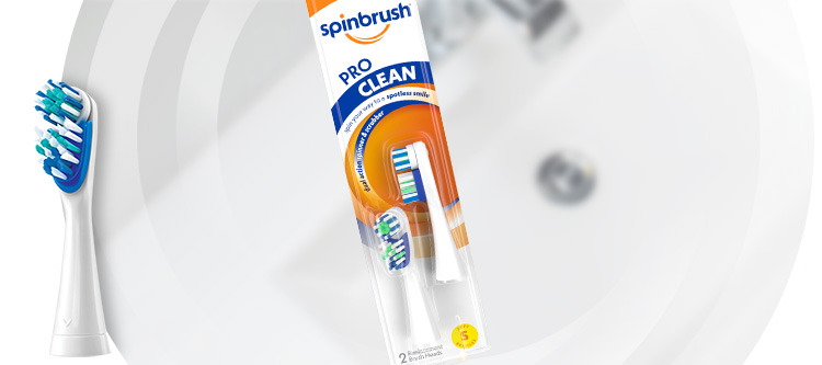 Spinbrush™ PRO CLEAN Replacement brush Heads